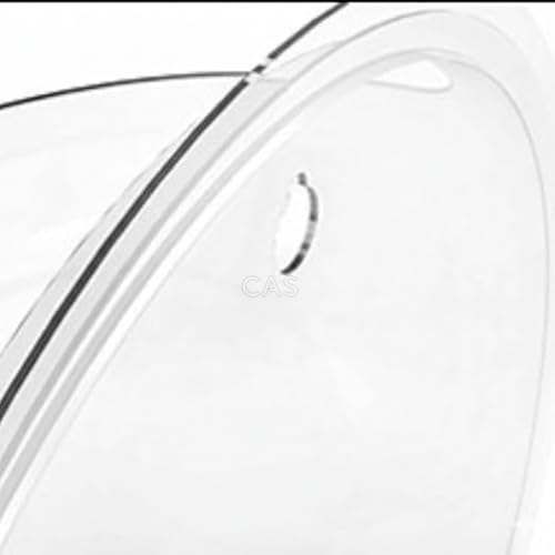 Image of CAS 1L to 14L Glass Fish Bowl 15 INCH,(8 Litre Acrylic) Wall Hanging Fish Bowl