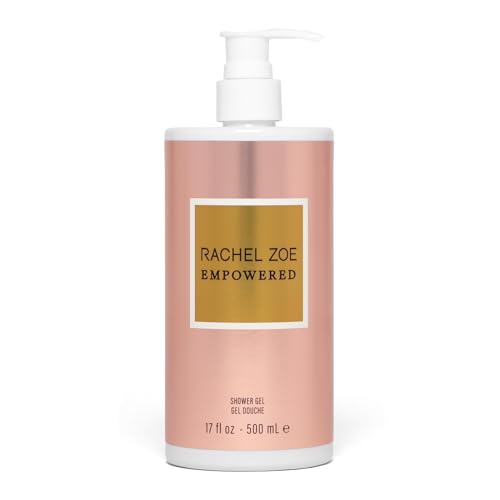 Rachel Zoe Empowered - Vanilla Musk Scent - Shower Gel for Women - Body Wash with Solar Floral, Jasmine, Heliotrope, Coconut, Vanilla Notes - 503ml