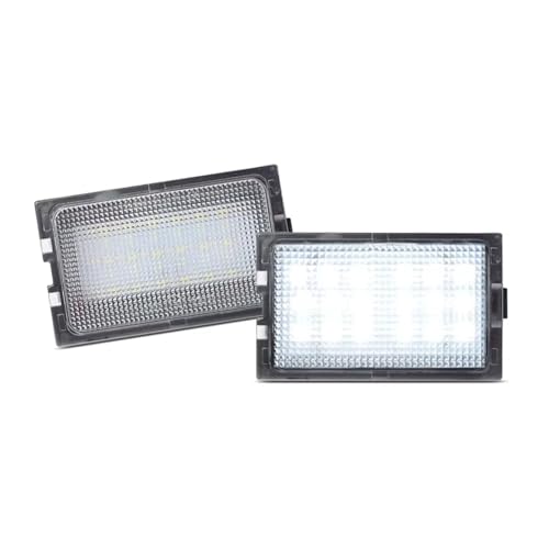 Luz LED matrícula Land Rover Discovery LR3 LR4 y Freelander 2 en pack de 2 unidades