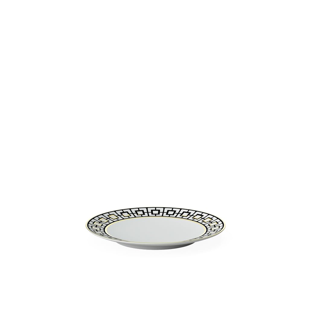 Villeroy & Boch Signature MetroChic bread plate, white/black/gold