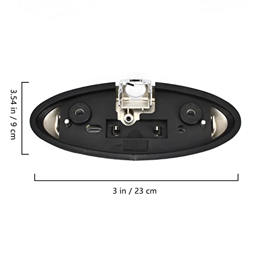 Image of AL3Z-19H511-A Tailgate Back Up Camera Housing Bezel and Emblem for F250 F350 Ford F150 2009-2014 with Chrome Color AL3Z19H511A