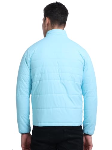 Image of Scott International Men's Padded Quilted Winter Jacket | Puffer Jacket | Padded Nylon Fabric | Full Sleeves | Front Zip Closure | Lightweight Casual Jacket | Travel & Outdoor Winter Wear