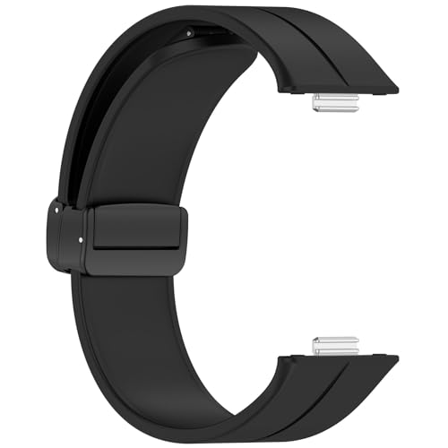Correa de Silicona para Huawei Watch Fit 3 Negra miniatura 3