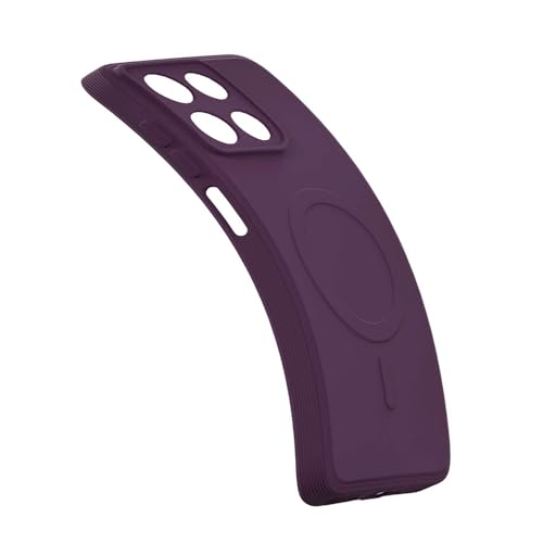 Image of Back Cover | MagFit Ring Design (Non-Magnetic) | Shockproof Case | Anti-Slip Grip | Raised Camera Edges | Slim Protective Case for Motorola Moto G67 Power 5G / G57 Power 5G (Purple)