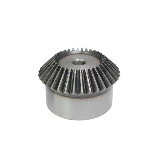 Bevel Gear Pinion Hardware Mechanical 1pcs Bevel Gear 1.5M38T/40T Gear 90 Degrees Process Hole Meshing Angle Carbon Steel Transmission Ratio 1:1 Transmission Parts(38 Teeth)