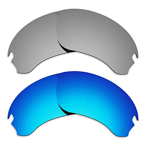 Image of Alphax Polarized Replacement Lenses for Oakley Si Speed Jacket OO9228 Sunglasses - Glare Reduction | Precision Cutting