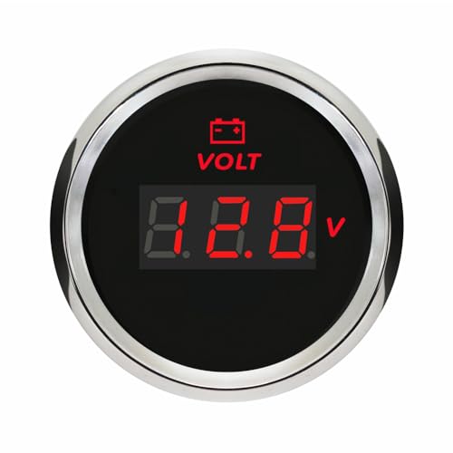 Voltmètre numérique 8-32 V pour les voyages en camping-car et sorties en bateau