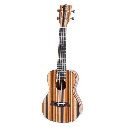 Fame Retrowood Concert Ukulele – Ukulélé Concert - Les Beatles, Paul McCartney, John Lennon, RIngo Starr, George Harrison Fame Retrowood Concert Ukulele - Ukulélé Concert