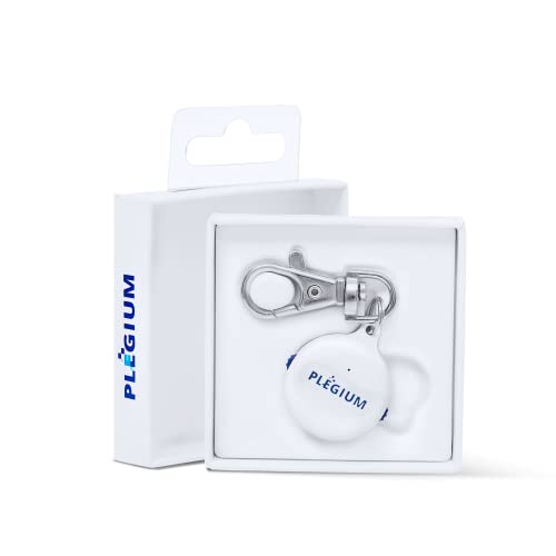 Plegium Smart Bluetooth Emergency - Personal Alarm Safety Keychain - Clip-On Silent Panic Button Sends Free Gps Tracker Location Sms/Calls To Emergency Contacts, Personal Safety For Women Self-Defense #TOP2