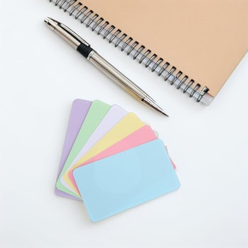 Carnet de mots manuscrits 600 pièces avec cartes vierges et boîtes de notes