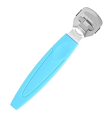 AKADO Foot pedicure callus shaver remover hard skin remover corn razor cutter tool with plastic handle (multicolor)