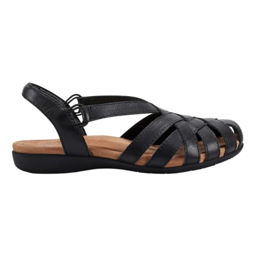Earth® Women's BERRI Casual Sandal, Black 001, 9 W