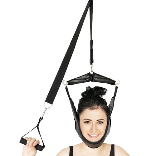 Dranng - Dispositif De Traction Cervicale Pour Un Usage Domestique, Hamac Portable Pour Soulager Les Cervicales, Décompression Cervicale Avec Sangle En Y Pour Étirement De La Colonne Vertébrale - -12%