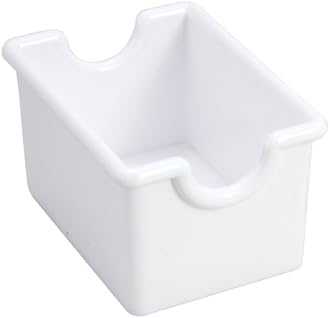 Winco PPH-1W Plastic Sugar Packet Holder, White - Sugar Caddies-PPH-1W