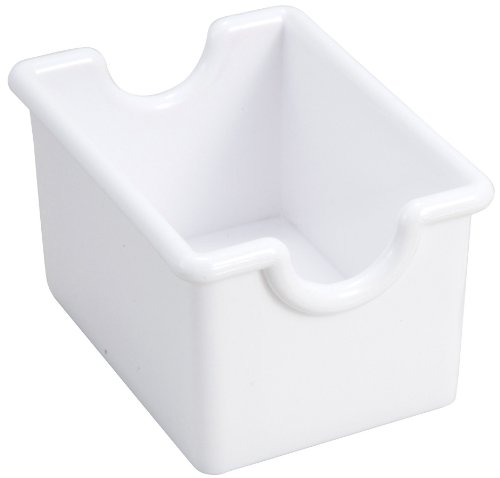 Winco PPH-1W Plastic Sugar Packet Holder, White - Sugar Caddies-PPH-1W