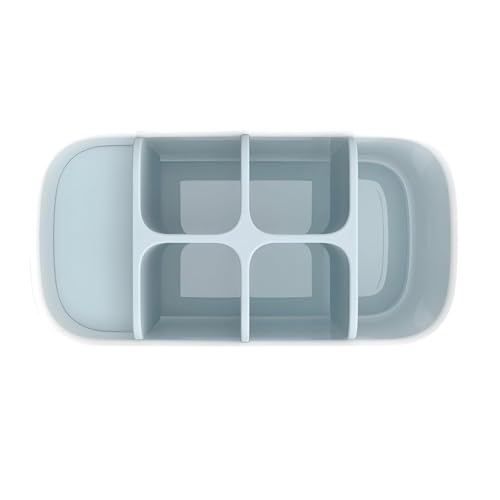 Image of STEFFAN Toothbrush Holders for Bathroom - Durable and Sturdy Brush Holder, Multipurpose Brush Holder for Bathroom Wall - Perfect for Home Use (Grey)
