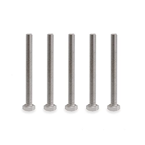 Boulons à tête hexagonale M8x80mm inox pour la construction de structures en bois
