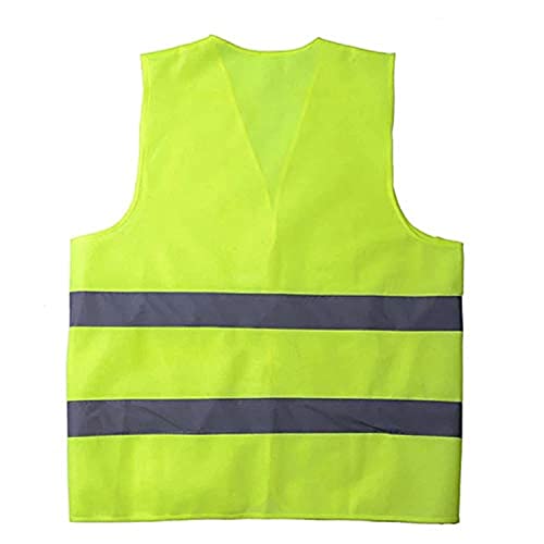 ECVV Unisex Reflective Safety Vest Safety Clothing High Visibility Day and Night Warning Traffic Construction Clothing