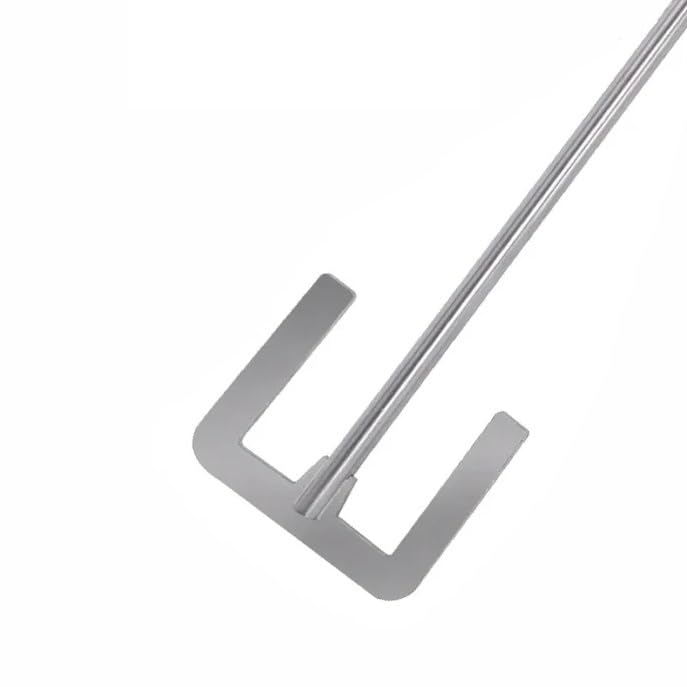 Anchor Stirrer SUS 304 Paddle Stirrer Shaft Length 350mm Diam. 90mm Use for Standard Stirring or for Those Easily Precipitate