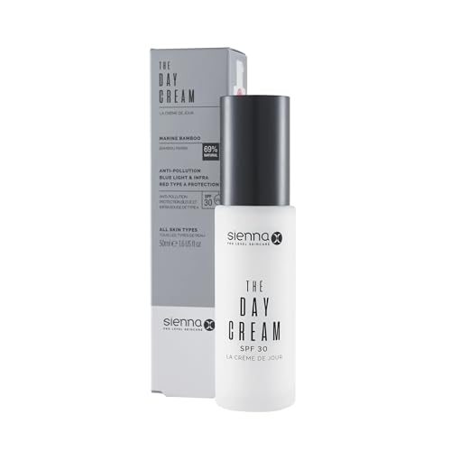 Sienna X crème hydratante visage 50ml formule éclat anti-teint terne