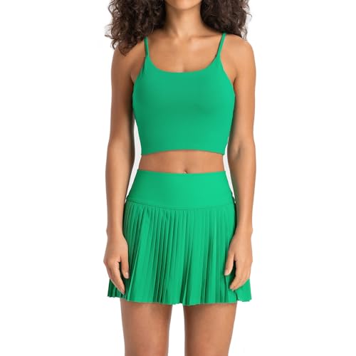 Image of Lemedy Women Padded Sports Bra Fitness Workout Running Shirts Yoga Tank Top