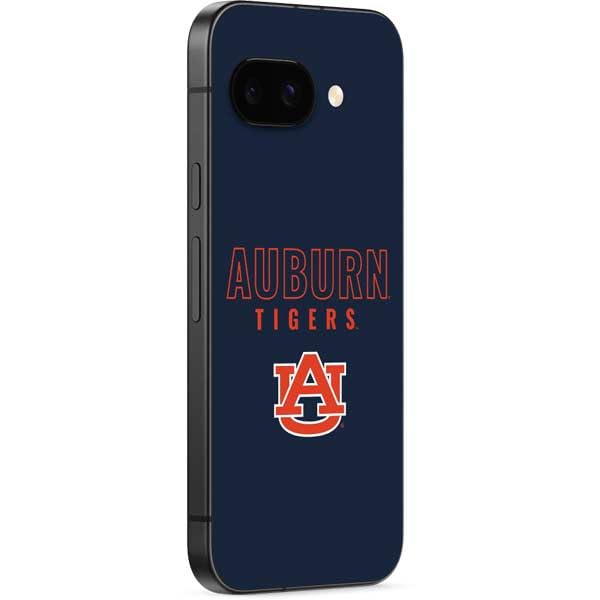 Skinit Decal Phone Skin Compatible with Google Pixel 9a - Officially Licensed Auburn University Tigers Outline Design