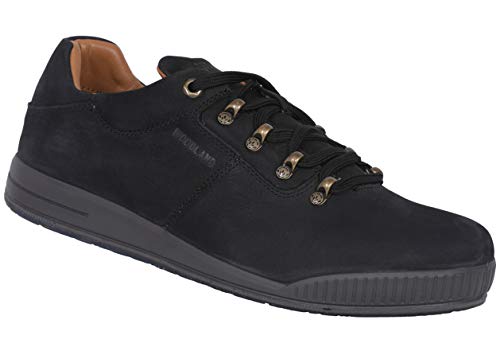 Image of Woodland Men's Black Nubuk Casual Shoes-UK-5 (Euro 39)