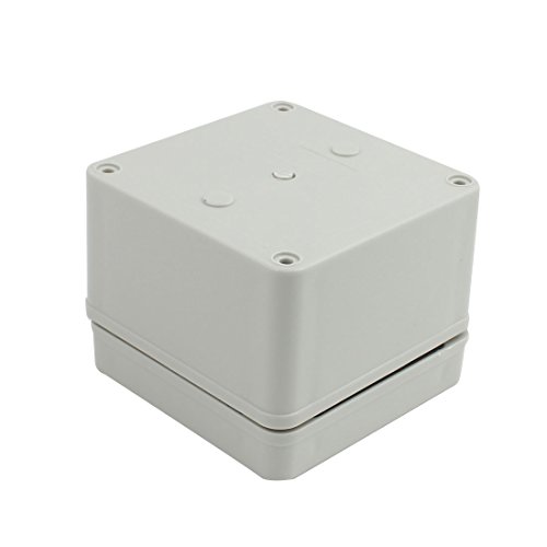 Uxcell Dustproof Ip65 Junction Box Diy Case Enclosure Gray 100Mm X 100Mm X 75Mm #TOP2