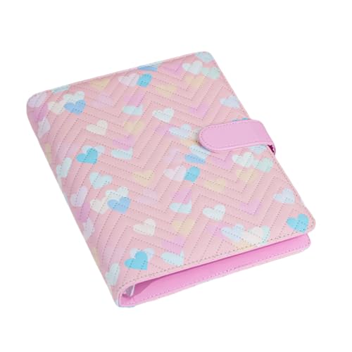 1. Album Fotografico Da 160 Tasche Raccoglitore in Pelle a 6 Organizer Per Carte Da 3 Pollici Con Chiusura E Libro Dei Ricordi Con Maniche Trasparenti