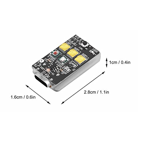 Focket Drone Strobo, 3 Colori Ricarica USB