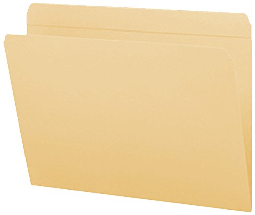 PDC Healthcare TTF19 11Pt Manila Top Tab Folder, FAS #1 and #3, 1/3 Cut Center Position, 11-3/4" x 9-1/2" Size, Pack of 50