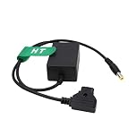 HangTon DC D-tap Power Cable for Canon C70 XF705 XF605 Camera 24V, V-mount Anton-Bauer P-tap to DC Barrel 60cm
