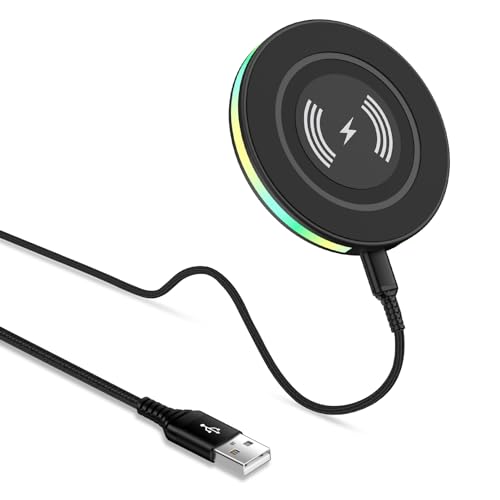 Fast Samsung Wireless Charger for Galaxy S26 Ultra S26 Plus S26 S25 Ultra S25 Edge S25 S24Ultra S24 S23 S22 S21 S20 Z Flip Fold 7 6 5 4,15W Wireless Fast Charging Pad Android Phone Mat Station