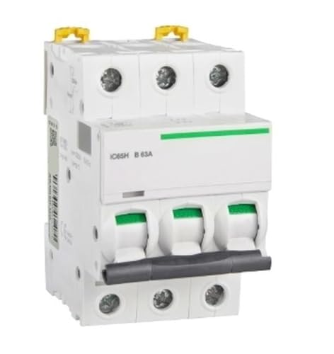 Disjoncteur iC65 Triphasé 3A Éviter Surcharge Circuit Sensible A9F27303 - 2
