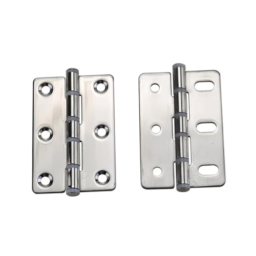 Charnière fixe pliante pour armoire électrique et coffret de commande - 7