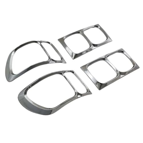 Funda luz trasera cromada de alta resistencia para Toyota Ipsum accesorios 1996-1999 3