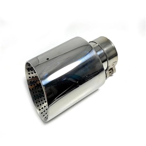 Punta de silenciador coche de acero inoxidable brillante para Golf 7 GTI
