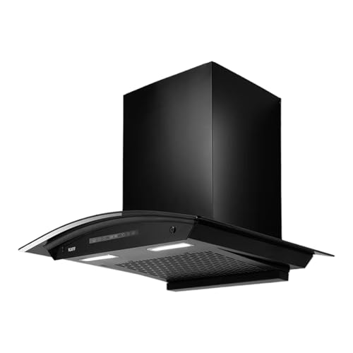 KAFF-MAINZ-75-DC-Suction-1300-CMH-BLDC-Motor-Filterless-9-Speed-Gesture-Control-Dry-Heat-Auto-Clean-Wall-Mounted-75cm-Chimney-2024-Model-Black