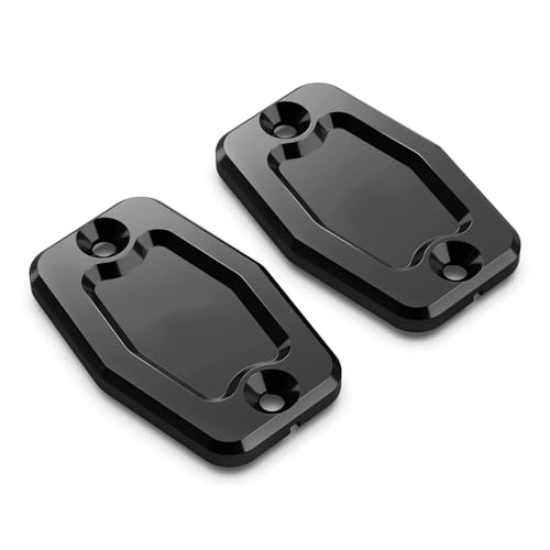 Passend for Husqvarna TE 300I FE450 2024, Abdeckkappen for den vorderen Brems- und Kupplungsbehälter, TEi FE 150 200 250 300 350 400 450 501 2022 2023(Black)