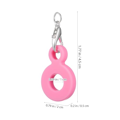 BESPORTBLE Straw Charm Adapters: 12pcs Silicone Straw Hanging Ornaments Drinking Charm Clips for Tumbler Cup StanleyCups Accessories