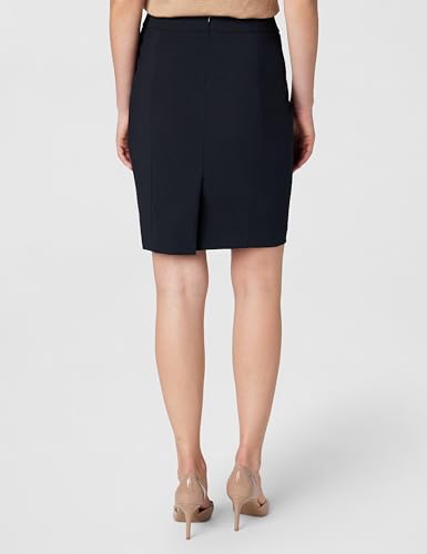 Image of Calvin Klein Womens Centerback Zipper Velvet Wear to Work Suits Skirt