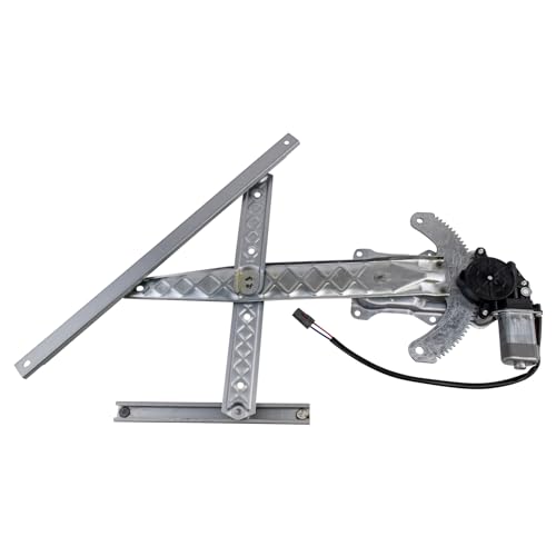 Image of TRQ Front Right Power Window Regulator & Motor Assembly Passenger Side Compatible with 2001-2003 Ford F-150 2002 Lincoln Blackwood