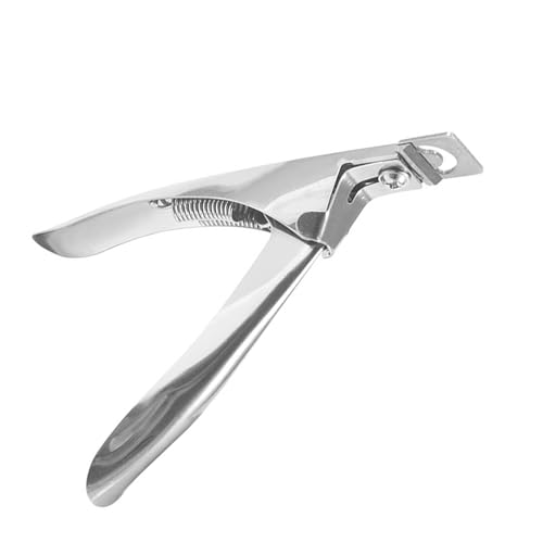 Professional-Grade Nail Clipper for Acrylic and Artificial Nails with Ergonomic Handle and Sharp Blades
