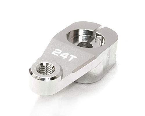 Palonnier alu 24T CNC Integy bras de servo Hitec 16mm pour voiture RC
