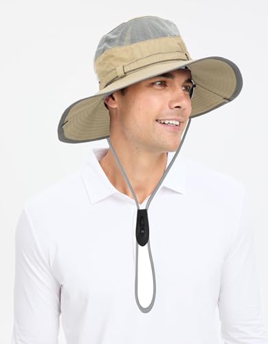 Sombrero de sol unisex color caqui tamaño M miniatura 6