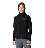 Mountain Hardwear Women's Keele Grid Hoody, Black, X-Small