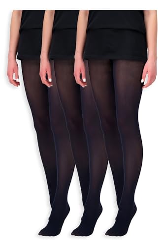 Image of DENSLEY&CO Ladies Women's Tights Multipack, 3 Pairs | 40, 60 or 100 Denier | Sizes A to D
