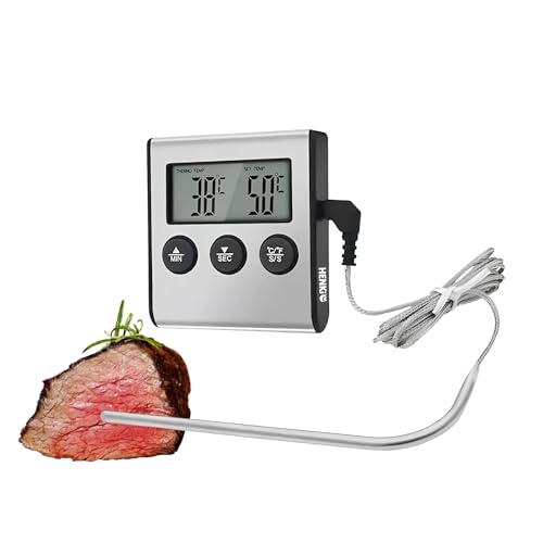 Termometro digitale per arrosti, da forno, da carne, da...