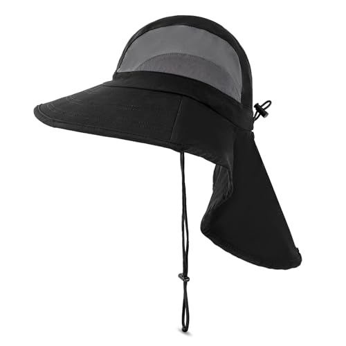 Sombrero de sol con ala amplia y protección UV para hombre miniatura 2