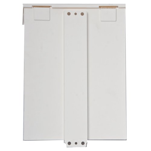 Clear-Ad - SRE-912-HD - Acrylic Waterproof Outdoor Brochure Holder with Self-Closing Lid - Plastic Heavy Duty Flyer Display 8.5x11 (Pack of 10)
